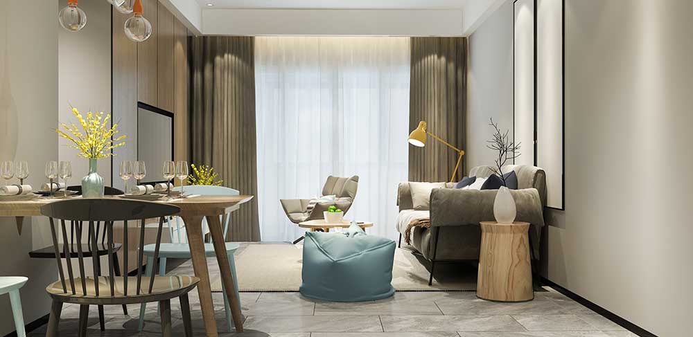 Artistic impression of Adani SVP Nagar redevelopment towers in Mumbai